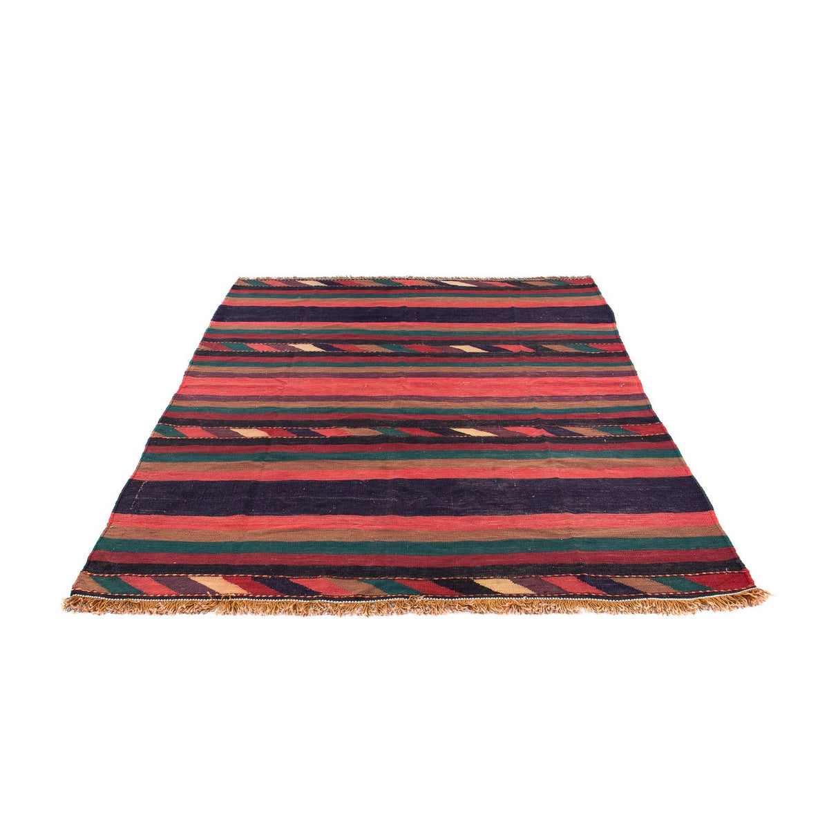 Kelim Rug - Old - 195 x 160 cm - multicolored