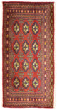 Turkaman Teppich 100x50cm - Orientteppich