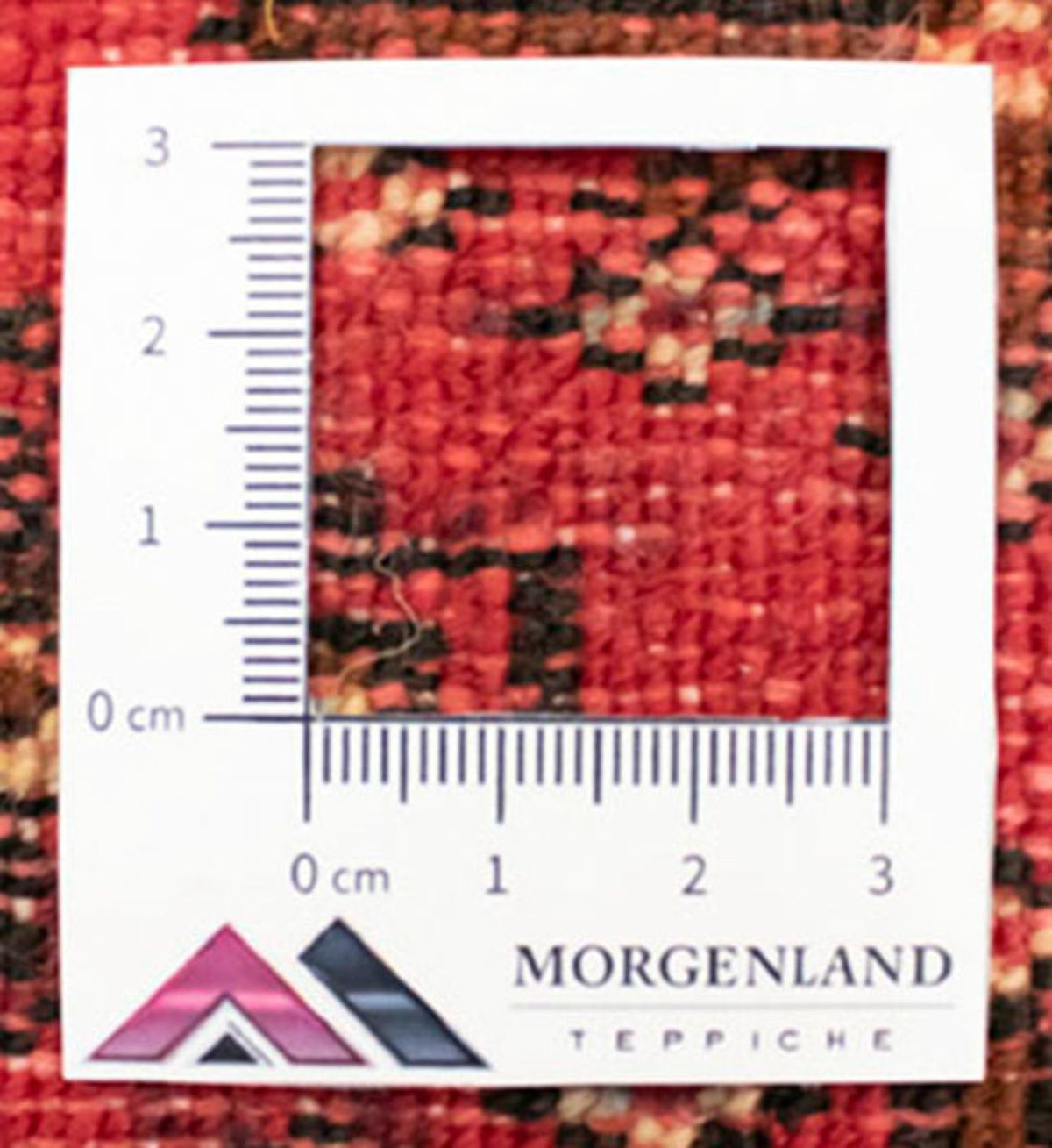 Runner Turkaman Rug - 100 x 50 cm - red