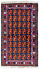 Belutsch Rug 136x77cm - Oriental Rug