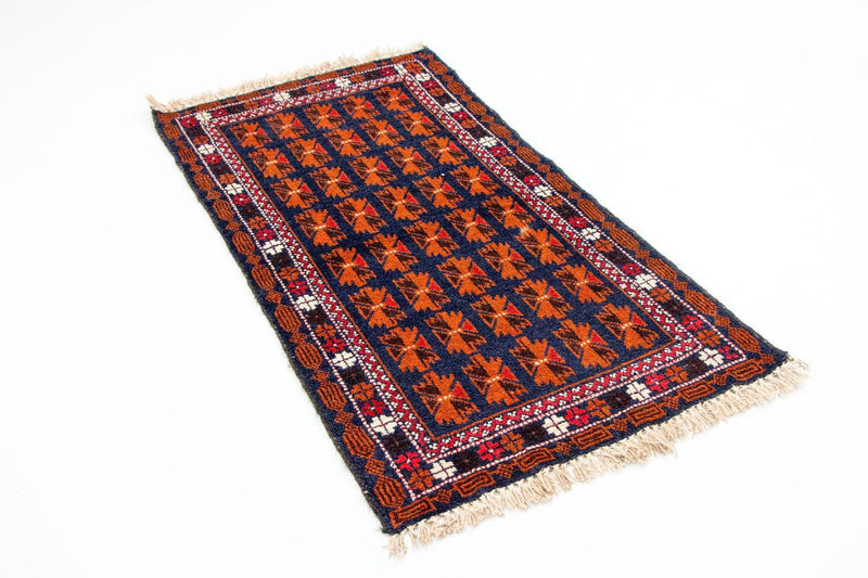 Belutsch Rug - 136 x 77 cm - blue