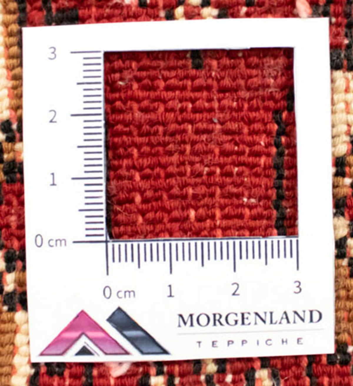 Runner Turkaman Rug - 100 x 50 cm - red