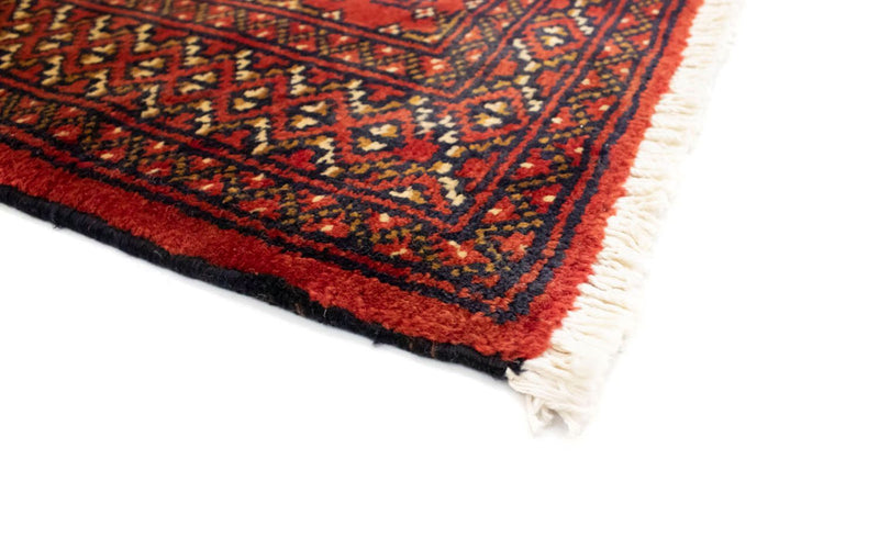 Runner Turkaman Rug - 100 x 50 cm - red
