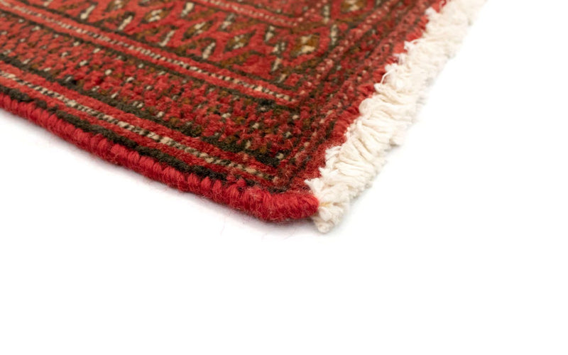 Runner Turkaman Rug - 100 x 50 cm - red