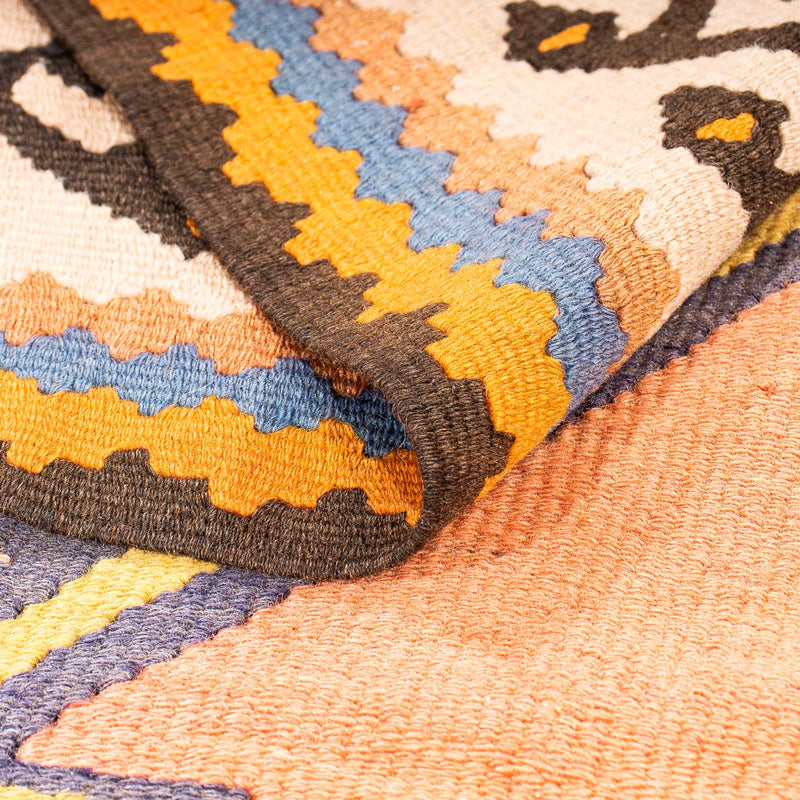 Runner Kelim Rug - Old - 280 x 147 cm - multicolored