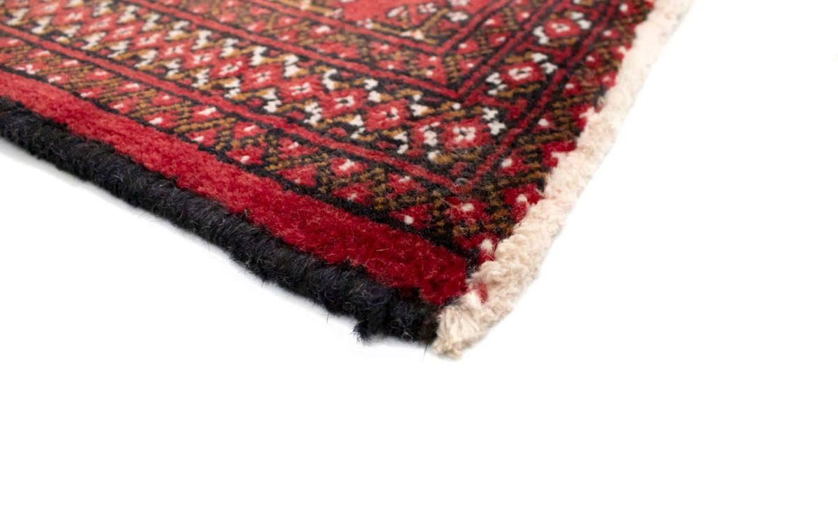 Runner Turkaman Rug - 100 x 50 cm - red