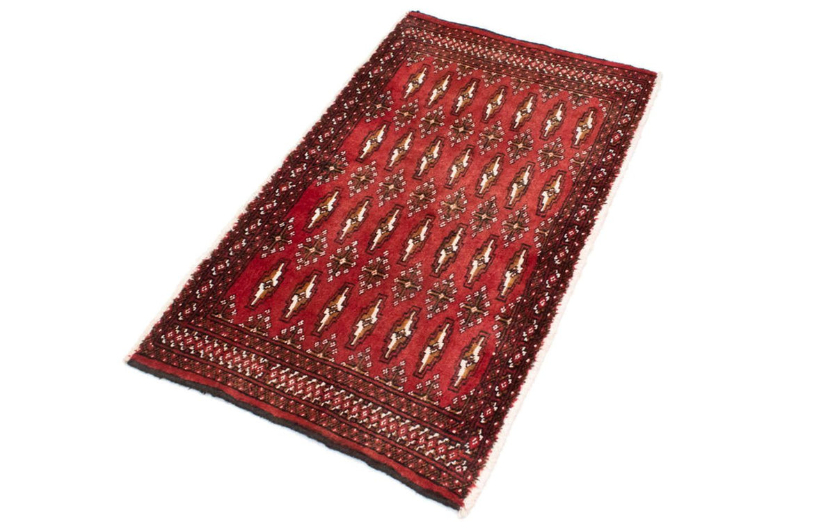Runner Turkaman Rug - 100 x 50 cm - red