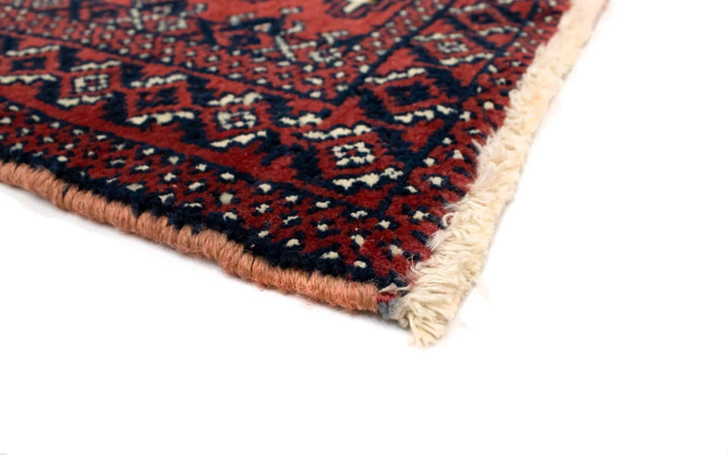 Runner Turkaman Rug - 100 x 50 cm - red
