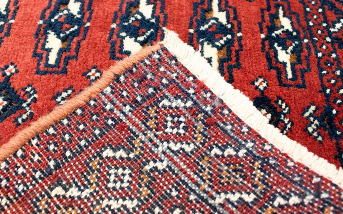 Runner Turkaman Rug - 100 x 50 cm - red