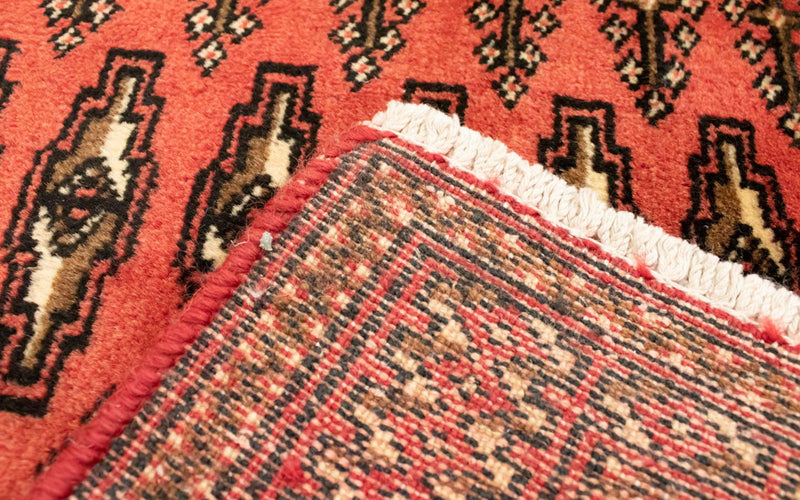 Runner Turkaman Rug - 100 x 50 cm - rust