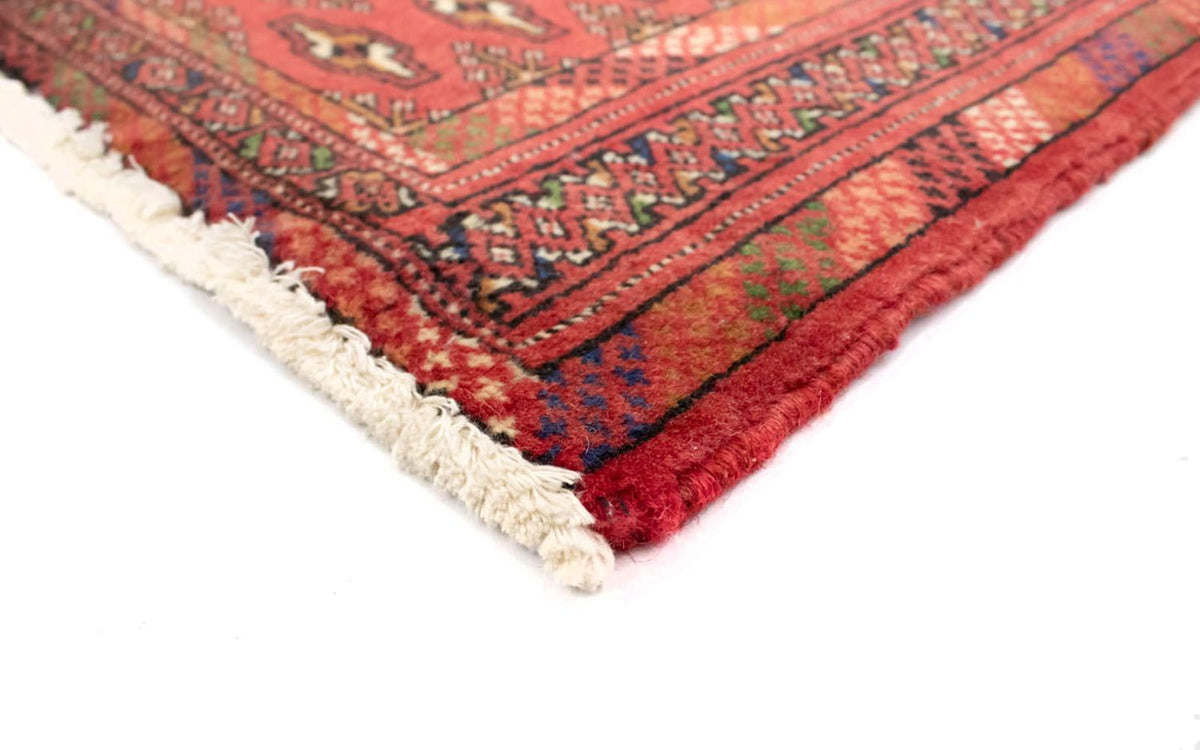 Runner Turkaman Rug - 100 x 50 cm - red