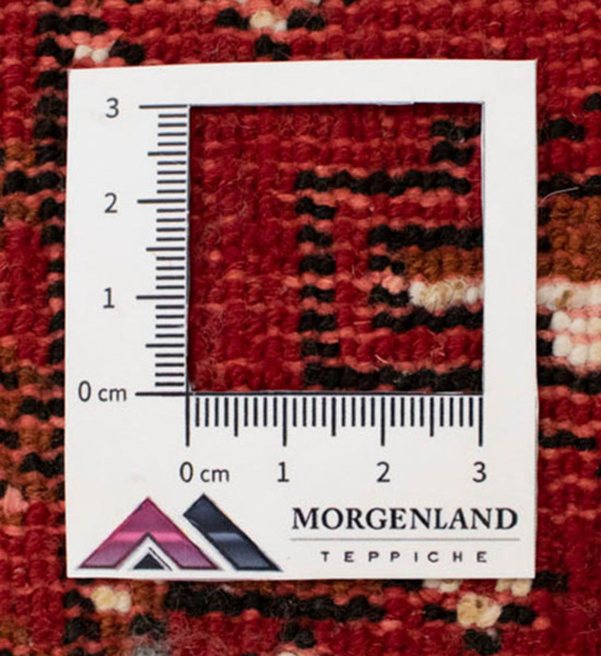 Runner Turkaman Rug - 100 x 50 cm - red