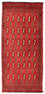 Runner Turkaman Rug - 100 x 50 cm - red