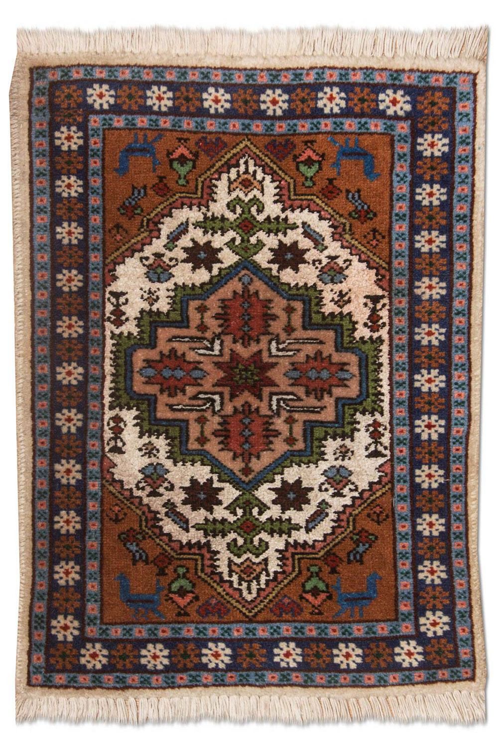 Perser Rug - Nomadic - 55 x 39 cm - light brown