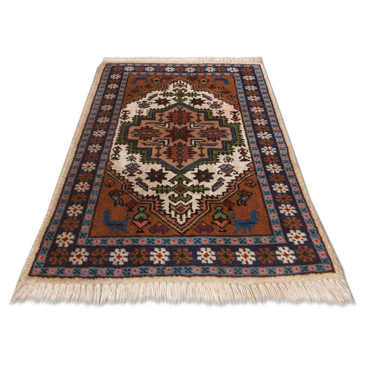 Perser Rug - Nomadic - 55 x 39 cm - light brown