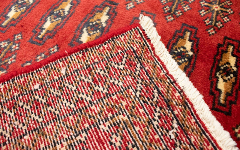 Turkaman Rug - 130 x 60 cm - red