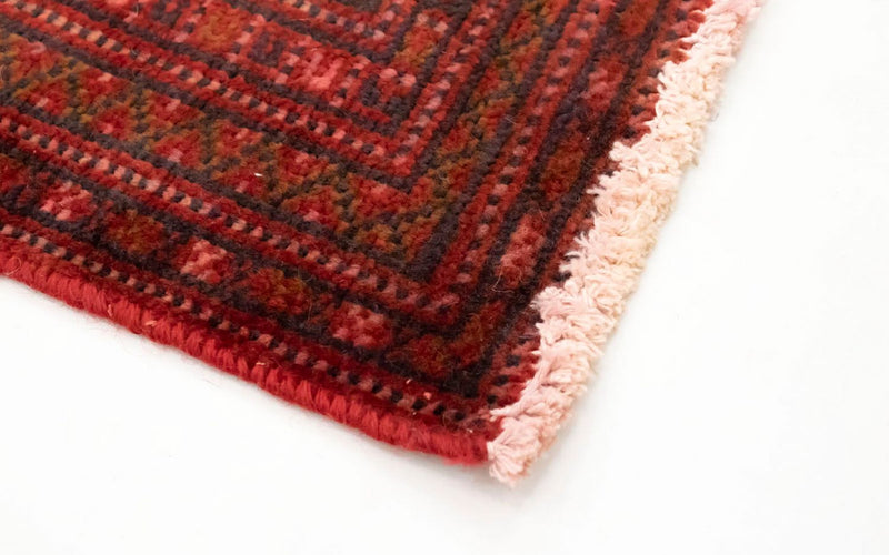 Turkaman Rug - 130 x 60 cm - red
