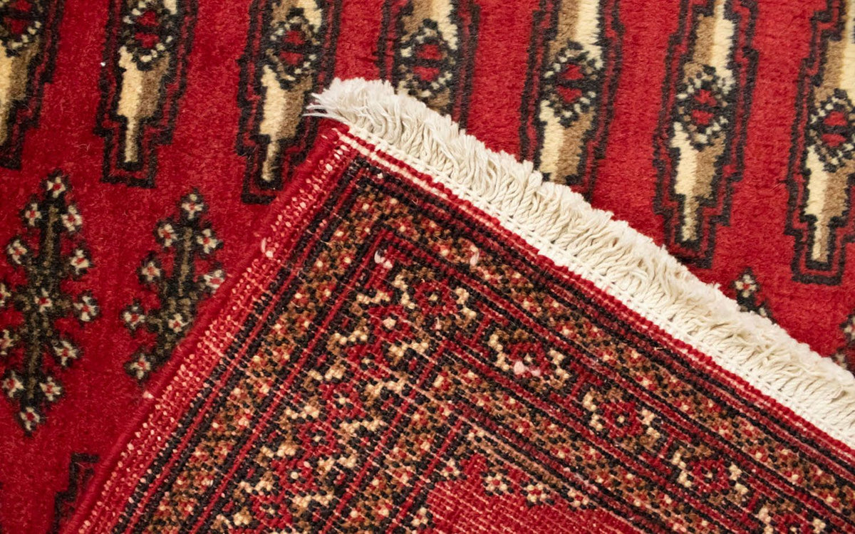 Turkaman Rug - 130 x 60 cm - red