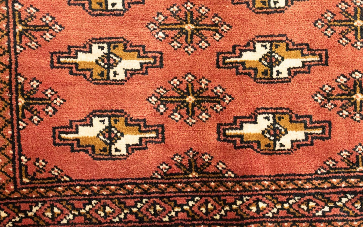 Turkaman Rug - 130 x 60 cm - rust
