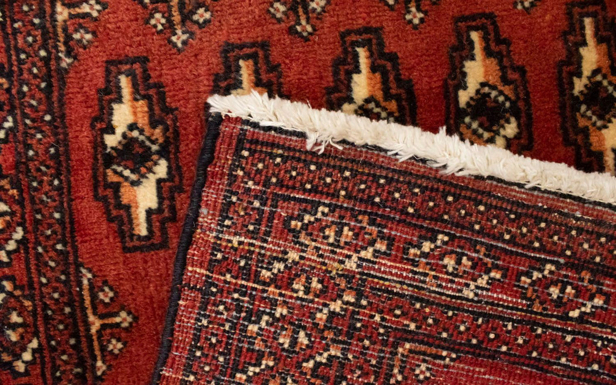 Turkaman Rug - 130 x 60 cm - red