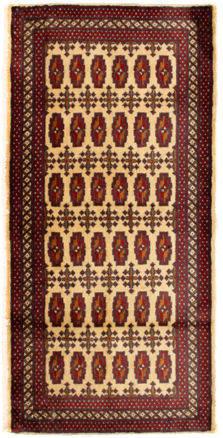 Turkaman Rug - 130 x 60 cm - beige