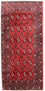 Turkaman Rug - 130 x 60 cm - red