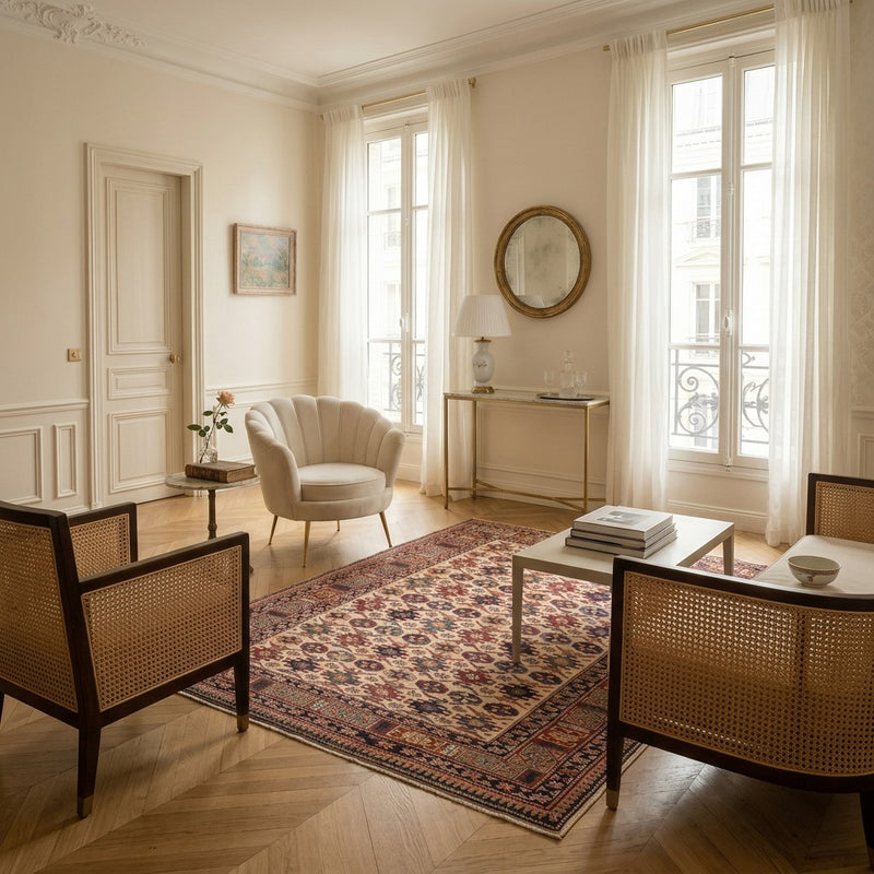 Shirvan Rug 207x146cm - Oriental Rug