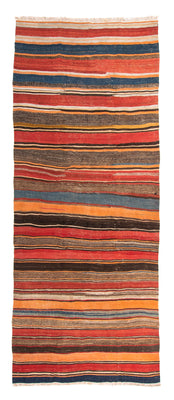 Runner Kelim Rug - Old - 330 x 135 cm - multicolored