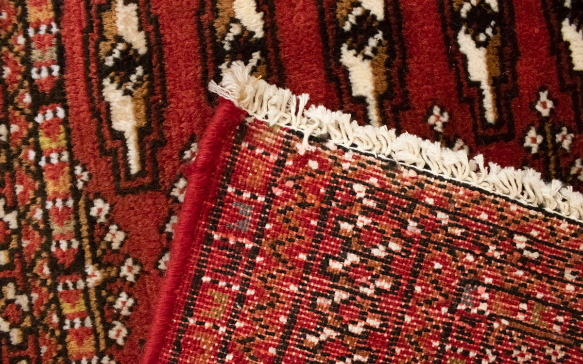 Turkaman Rug - 130 x 60 cm - red