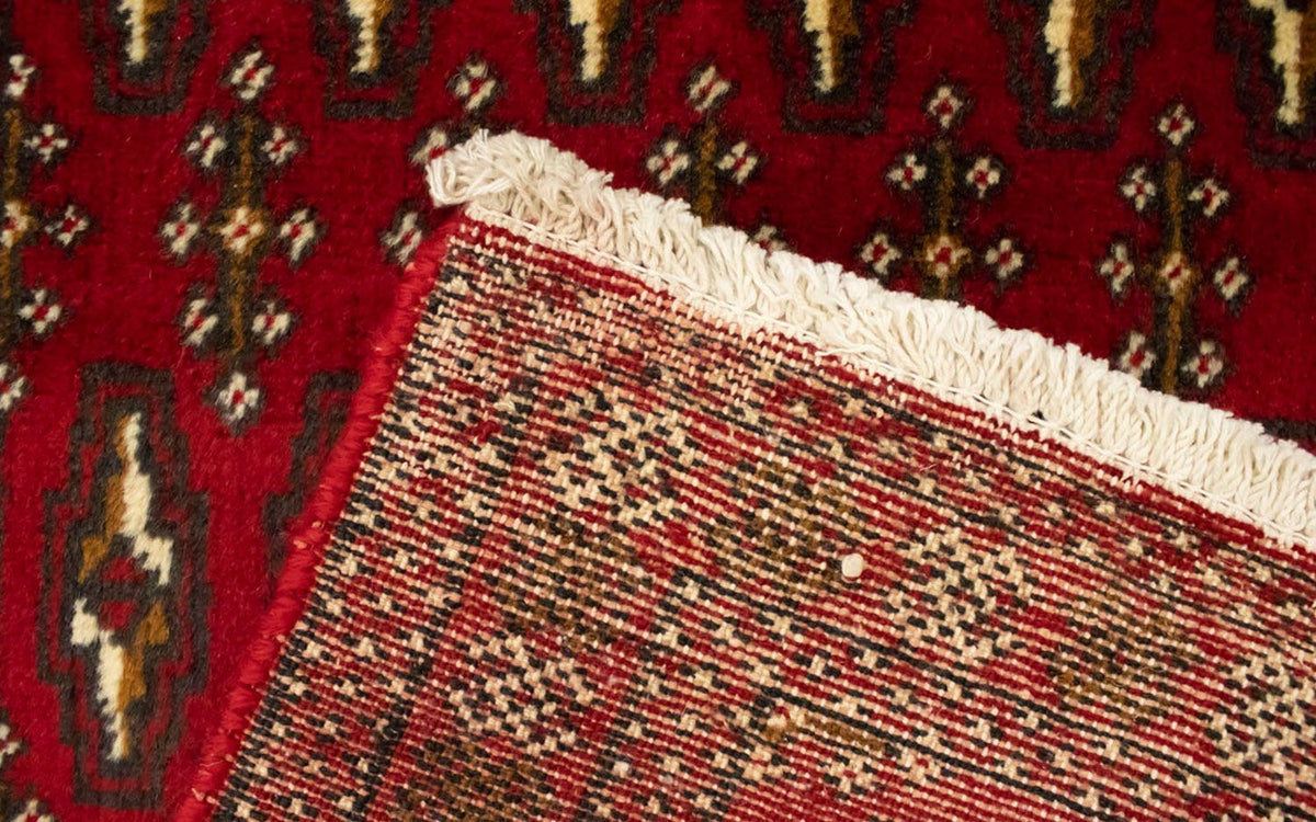 Turkaman Rug - 130 x 60 cm - red
