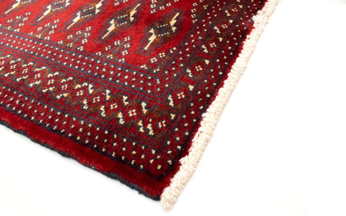 Turkaman Rug - 130 x 60 cm - red