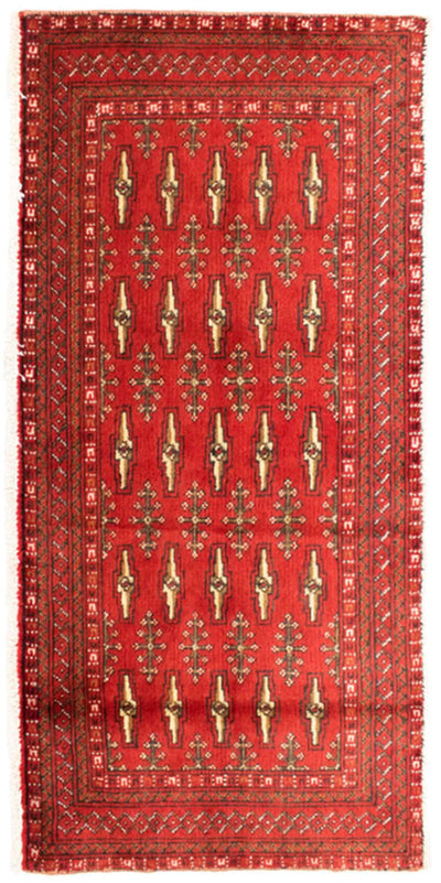 Turkaman Rug 60x130cm - Persian Rugs - red
