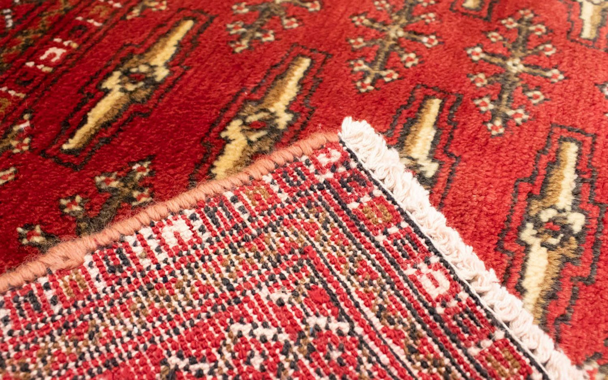Turkaman Rug - 130 x 60 cm - red