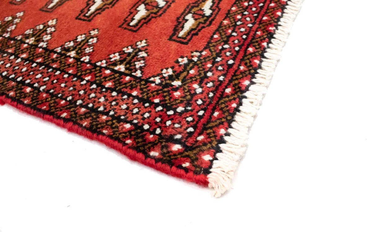 Turkaman Rug - 130 x 60 cm - red