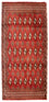 Turkaman Rug - 130 x 60 cm - rust