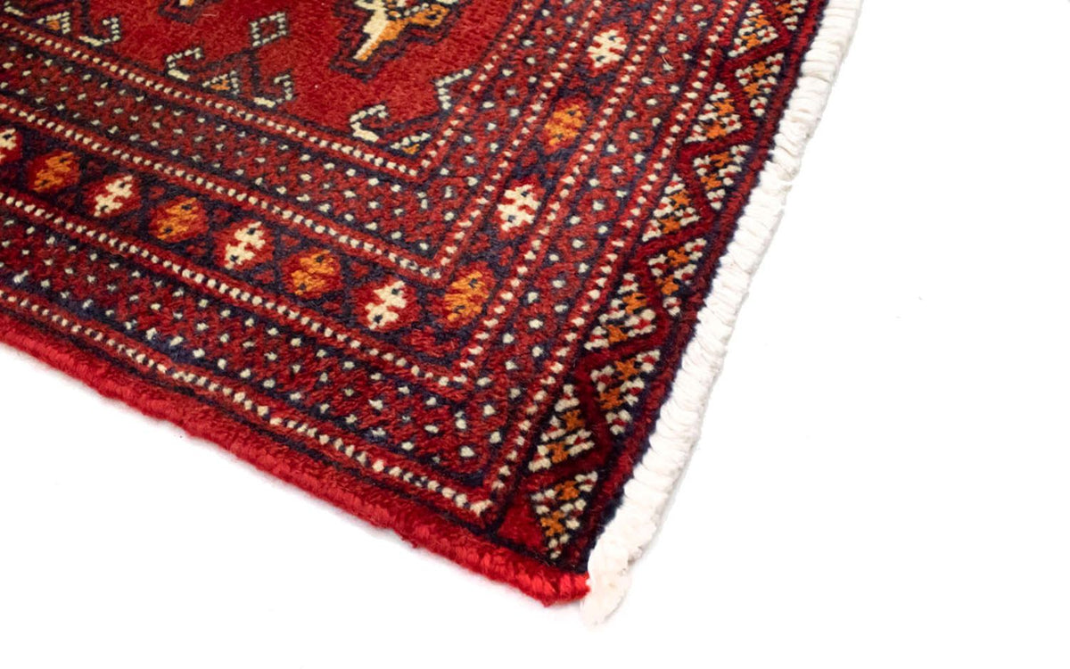 Turkaman Rug - 130 x 60 cm - red