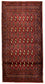 Turkaman Rug - 130 x 60 cm - red