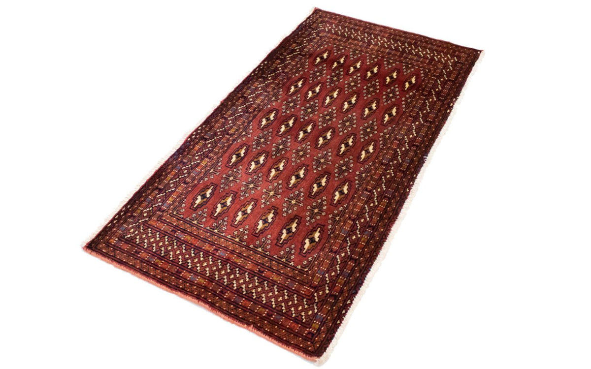 Turkaman Rug - 130 x 60 cm - red