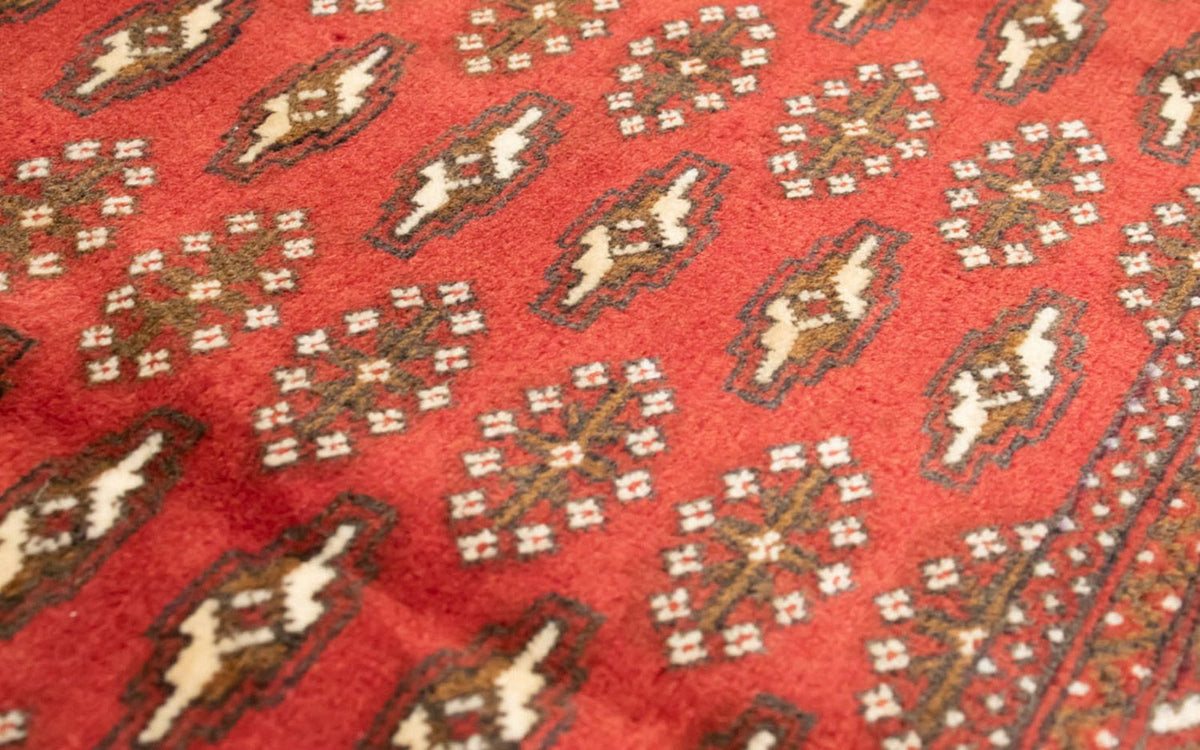 Turkaman Rug - 130 x 60 cm - rust