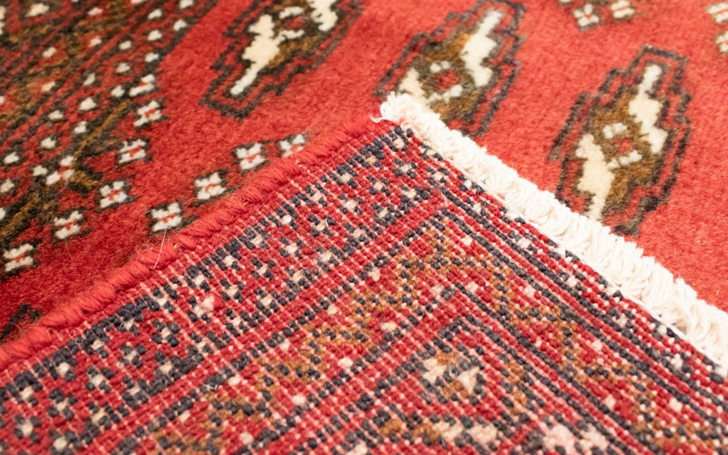 Turkaman Rug - 130 x 60 cm - rust