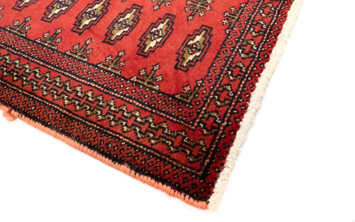 Turkaman Rug - 130 x 60 cm - red