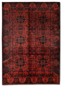 Afghan Rug - Kunduz - 186 x 122 cm - red