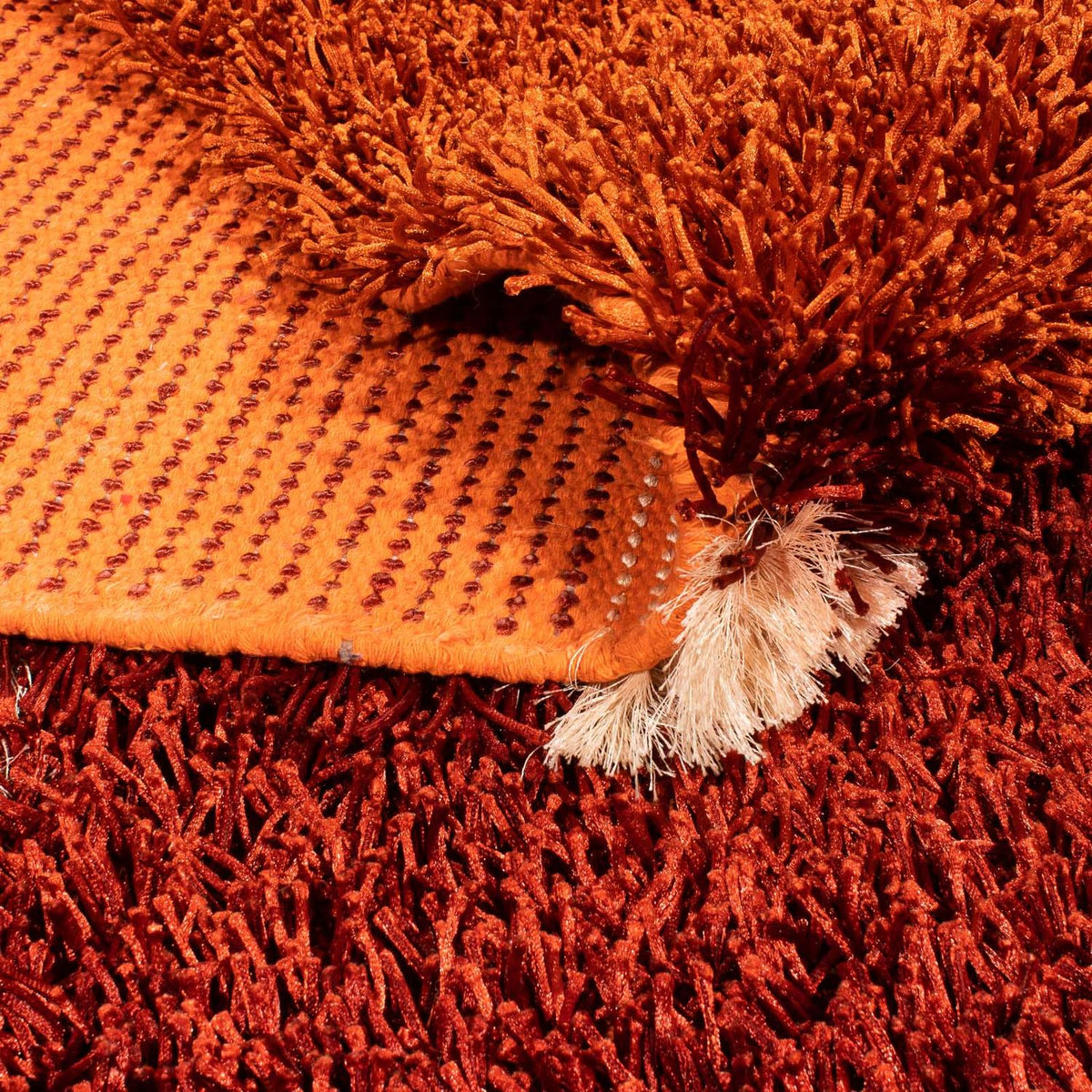 High-Pile Rug - 316 x 220 cm - brown