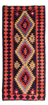 Runner Kelim Rug - Old - 295 x 135 cm - multicolored