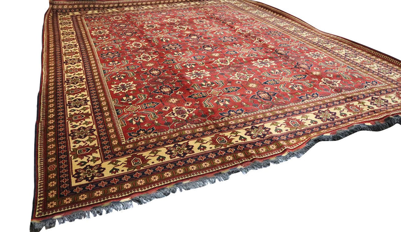 Afghan Rug - Hatschlu - 492 x 401 cm - red