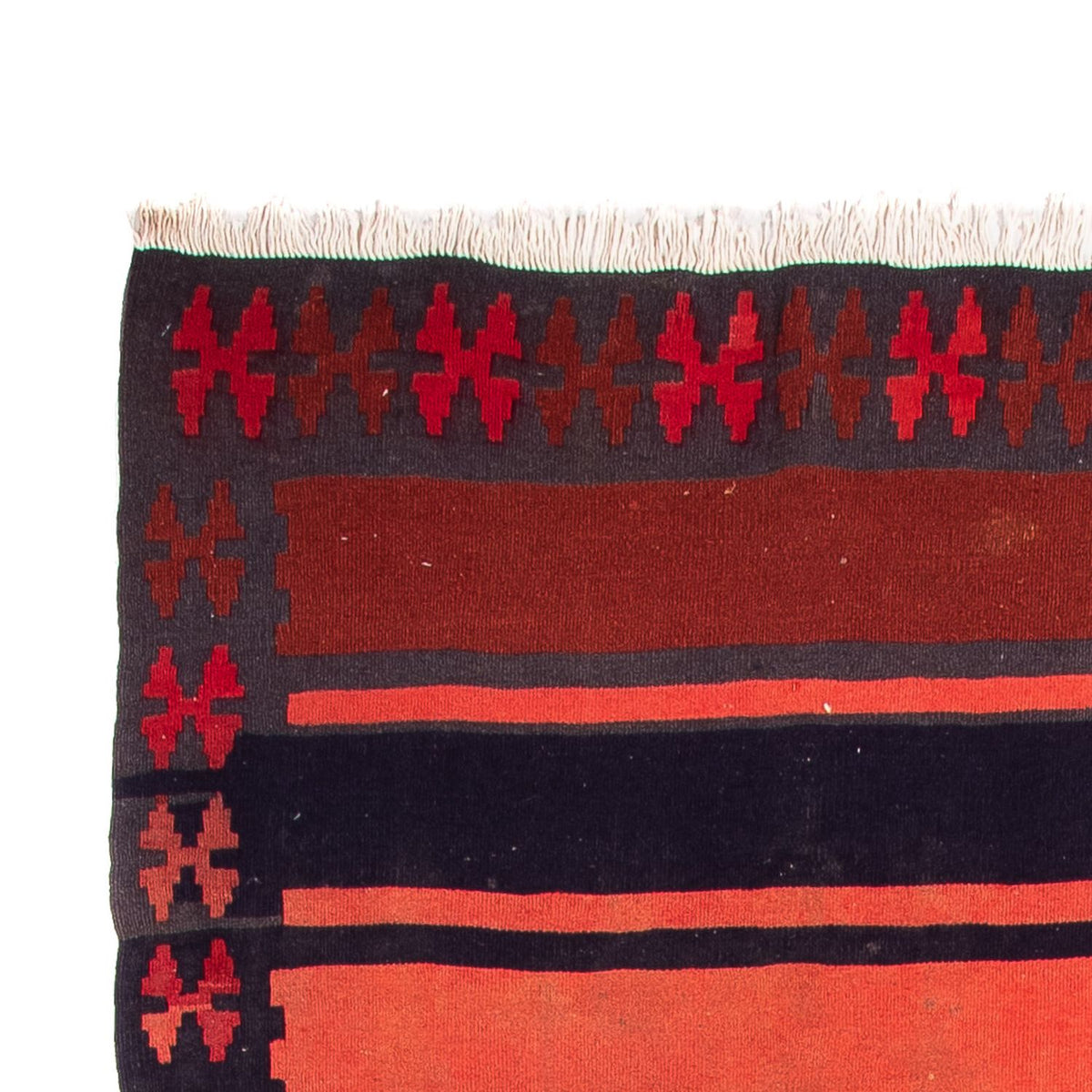 Runner Kelim Rug - Old - 335 x 155 cm - multicolored