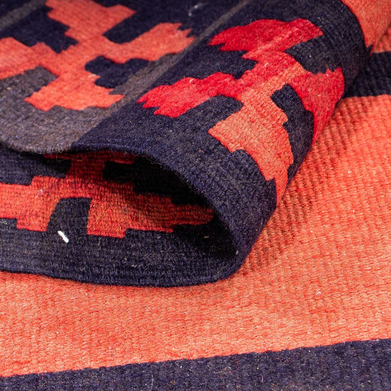 Runner Kelim Rug - Old - 335 x 155 cm - multicolored