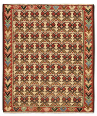 Kelim Rug - Old - 143 x 119 cm - beige
