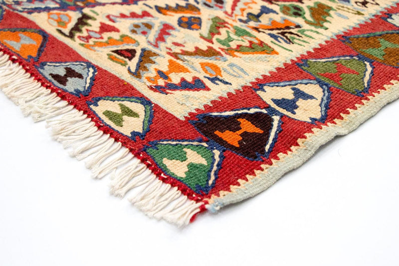 Kelim Rug - Old - 153 x 119 cm - blue