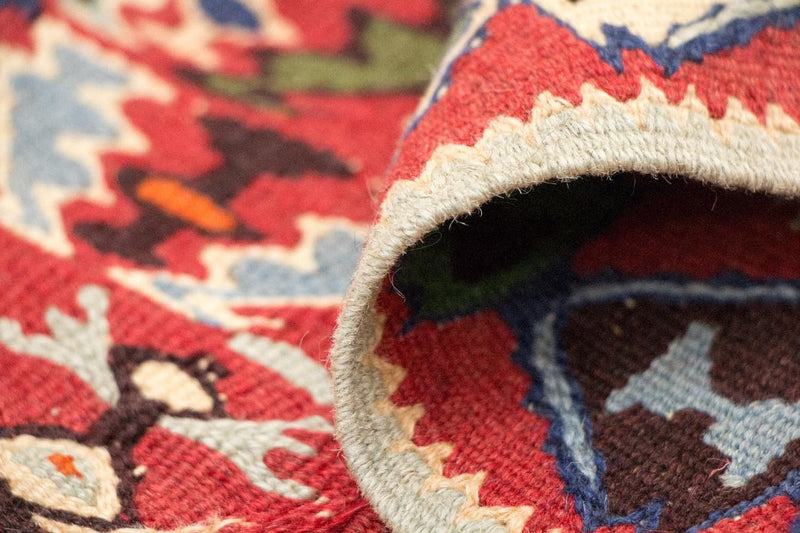 Kelim Rug - Old - 153 x 119 cm - blue